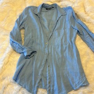 Zara button up shirt